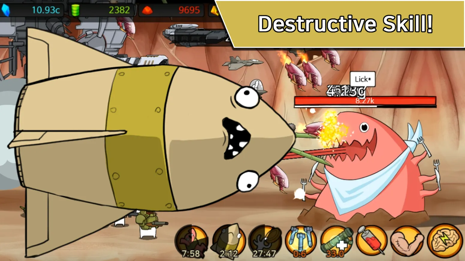 Missile Dude RPG : idle hero [мод: много денег] Screenshot 4
