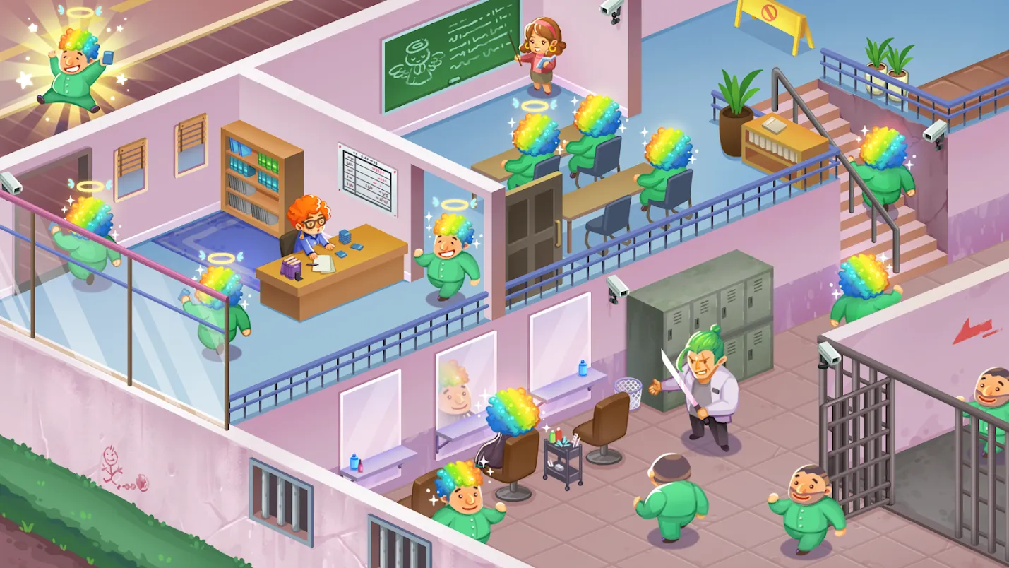 Idle Prison Tycoon [мод: много денег] Screenshot 2