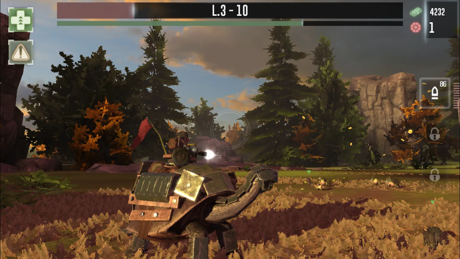 War Tortoise – Idle Shooter [мод: много денег] Screenshot 1