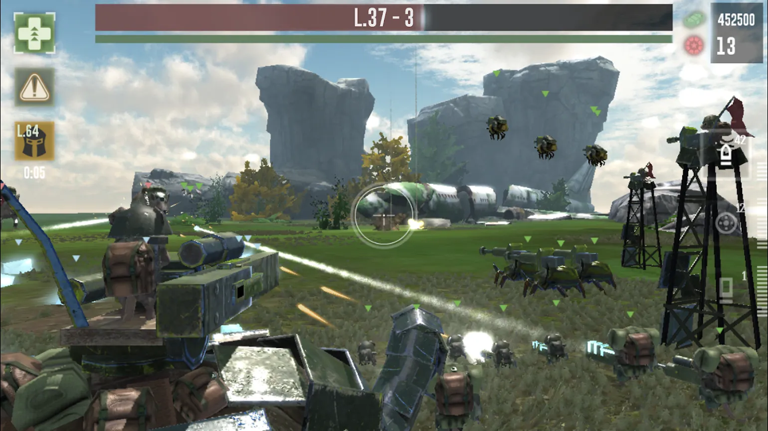 War Tortoise – Idle Shooter [мод: много денег] Screenshot 4