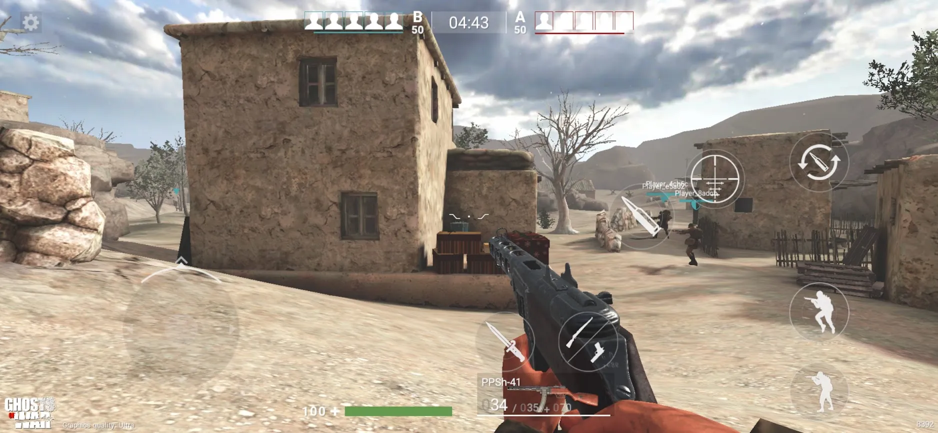 Ghosts of War: WW2 Стрелялки Screenshot 2