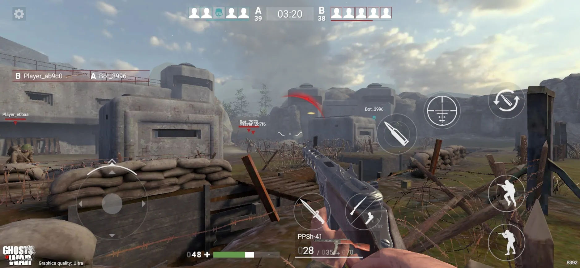 Ghosts of War: WW2 Стрелялки Screenshot 5