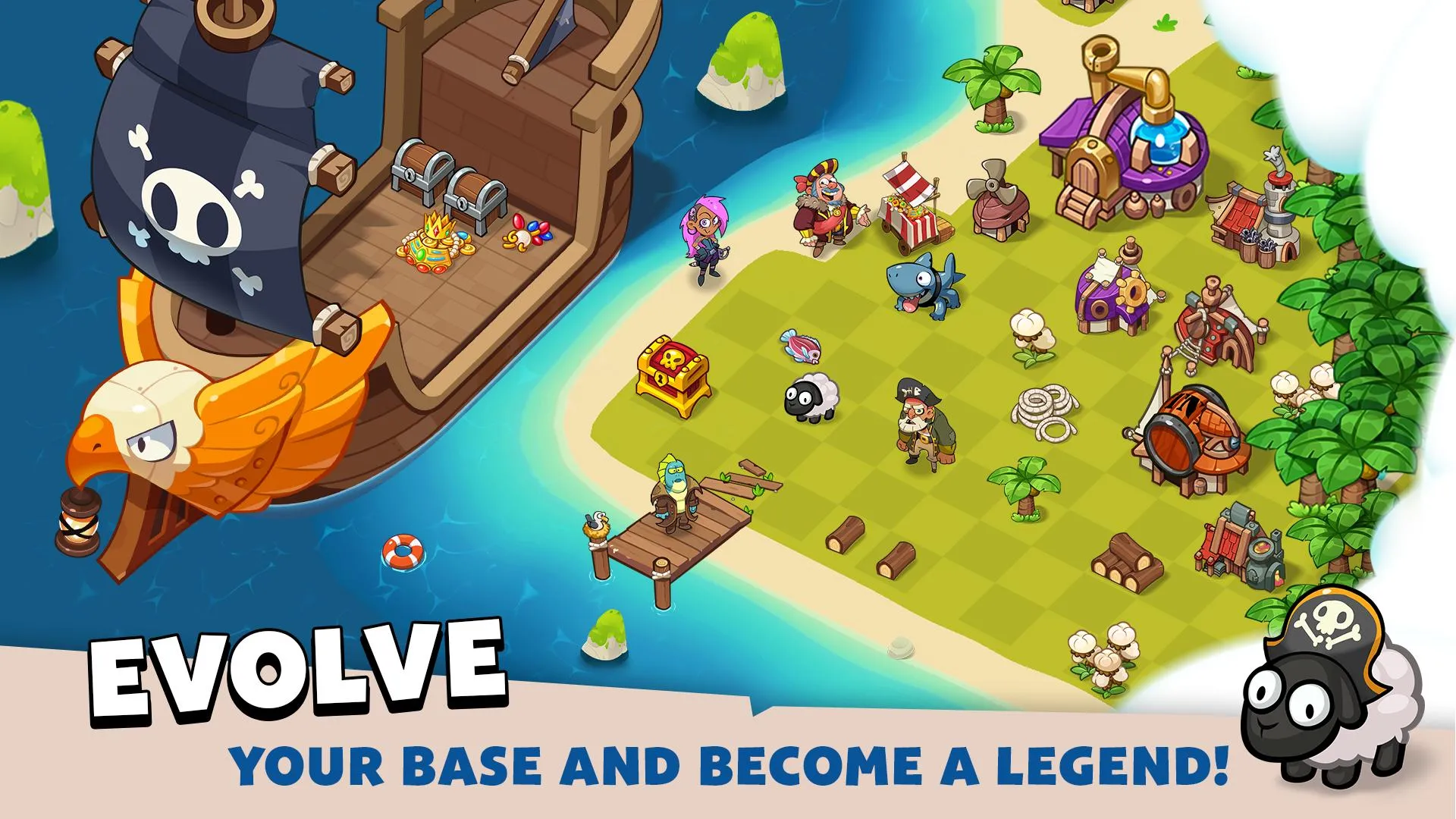 Pirate Evolution! v0.27.0 APK Мод (Много денег) Screenshot 2