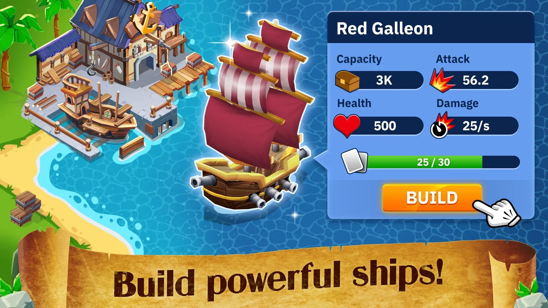 Idle Pirate Tycoon v1.20.0 APK Мод (Меню, Много денег) Screenshot 4