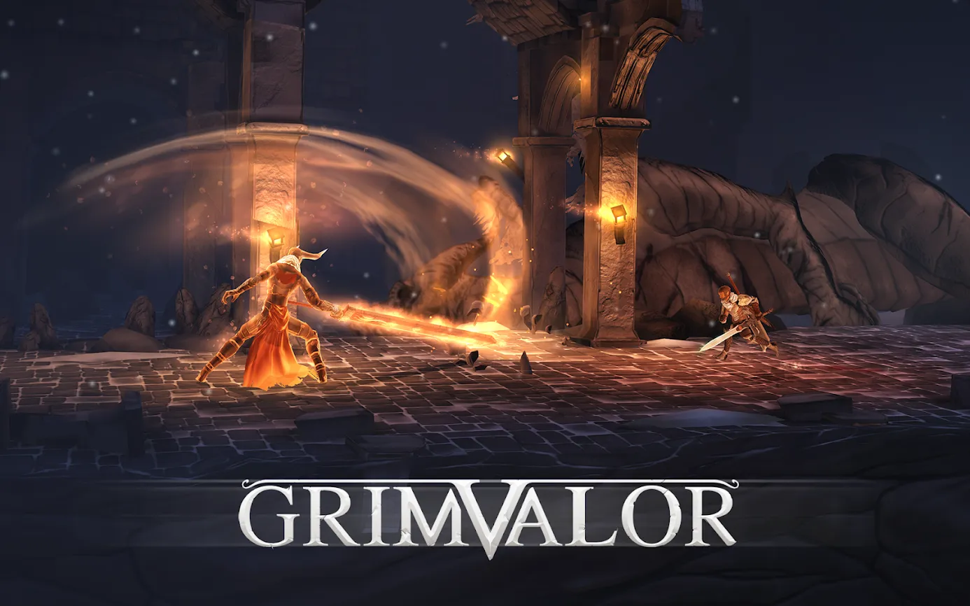 Grimvalor [мод: меню] Screenshot 1