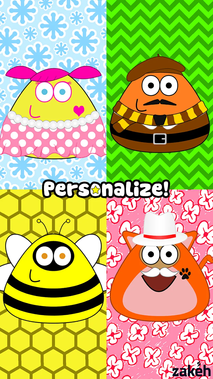 Pou v1.4.134 APK Мод (Много монет) Screenshot 3