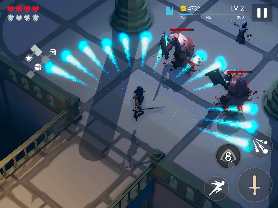 Restless Dungeon -Hack n Slash [мод: много денег] Screenshot 5