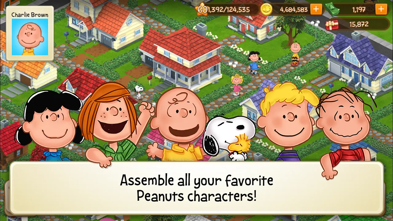 Snoopy's Town Tale CityBuilder [мод: много денег] Screenshot 4