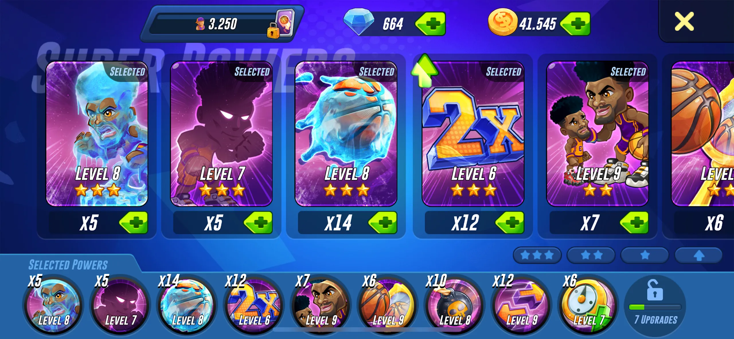 Basketball Arena v1.126.1 APK Мод (Меню, Мега Корзина, Заморозка противника) Screenshot 5