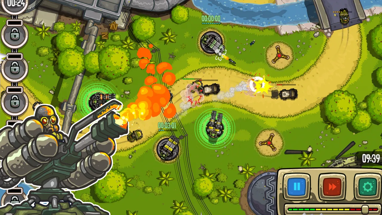 Modern Defense HD [мод: много денег] Screenshot 1