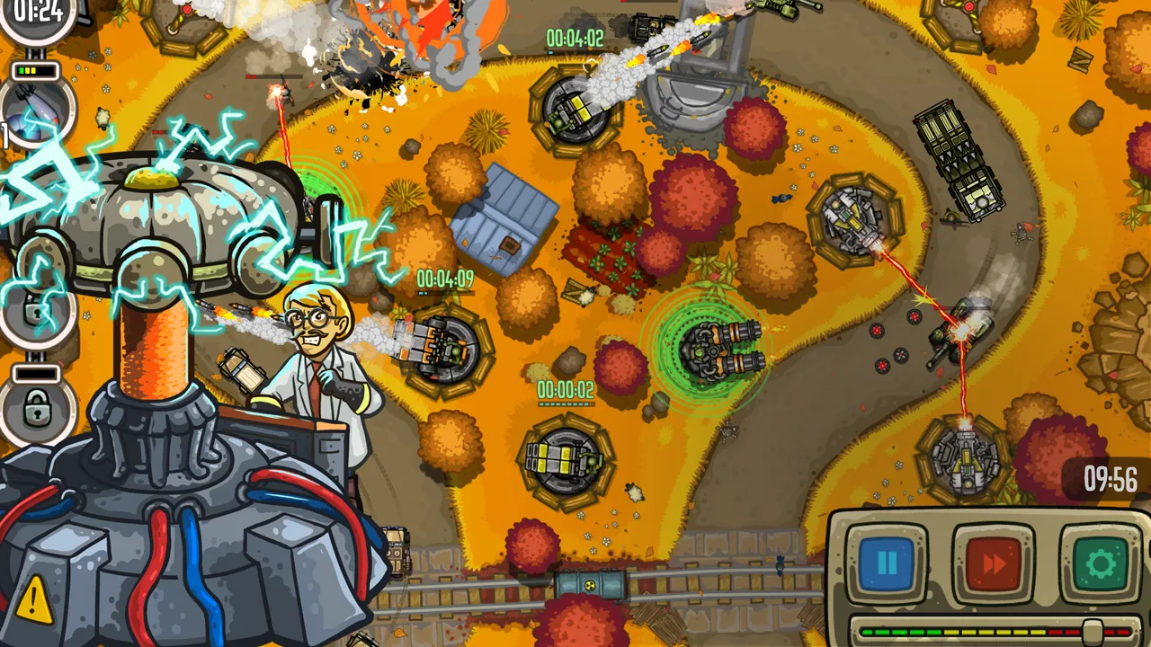 Modern Defense HD [мод: много денег] Screenshot 2