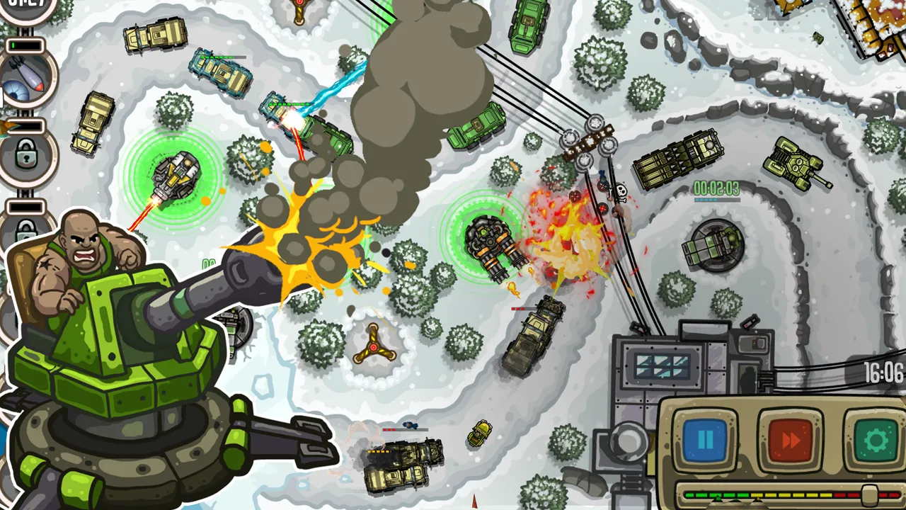 Modern Defense HD [мод: много денег] Screenshot 3