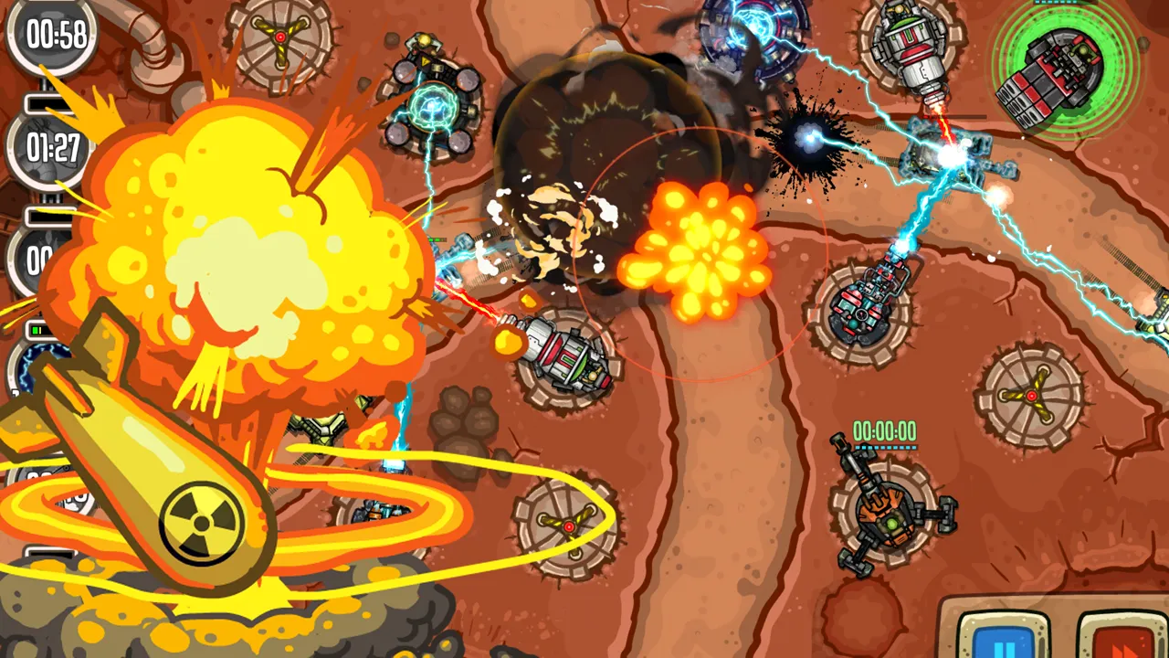 Modern Defense HD [мод: много денег] Screenshot 4