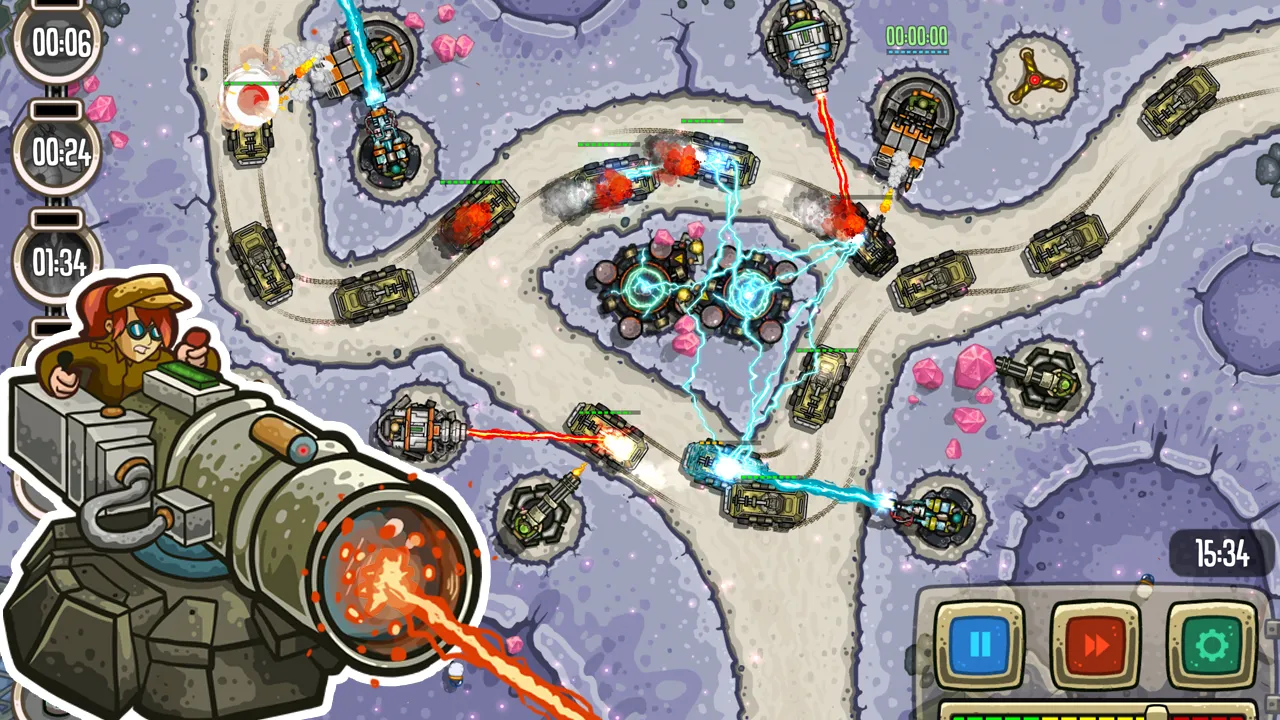 Modern Defense HD [мод: много денег] Screenshot 5