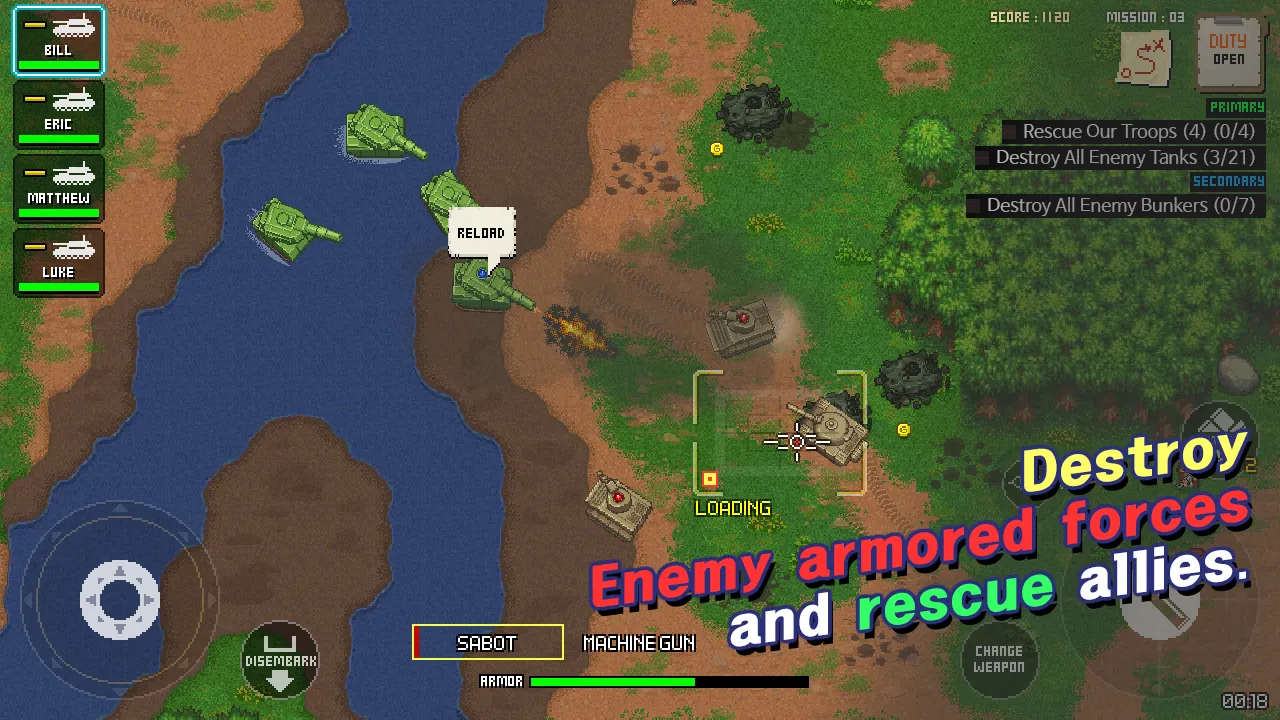 Team SIX - Armored Troops [мод: много денег] Screenshot 5