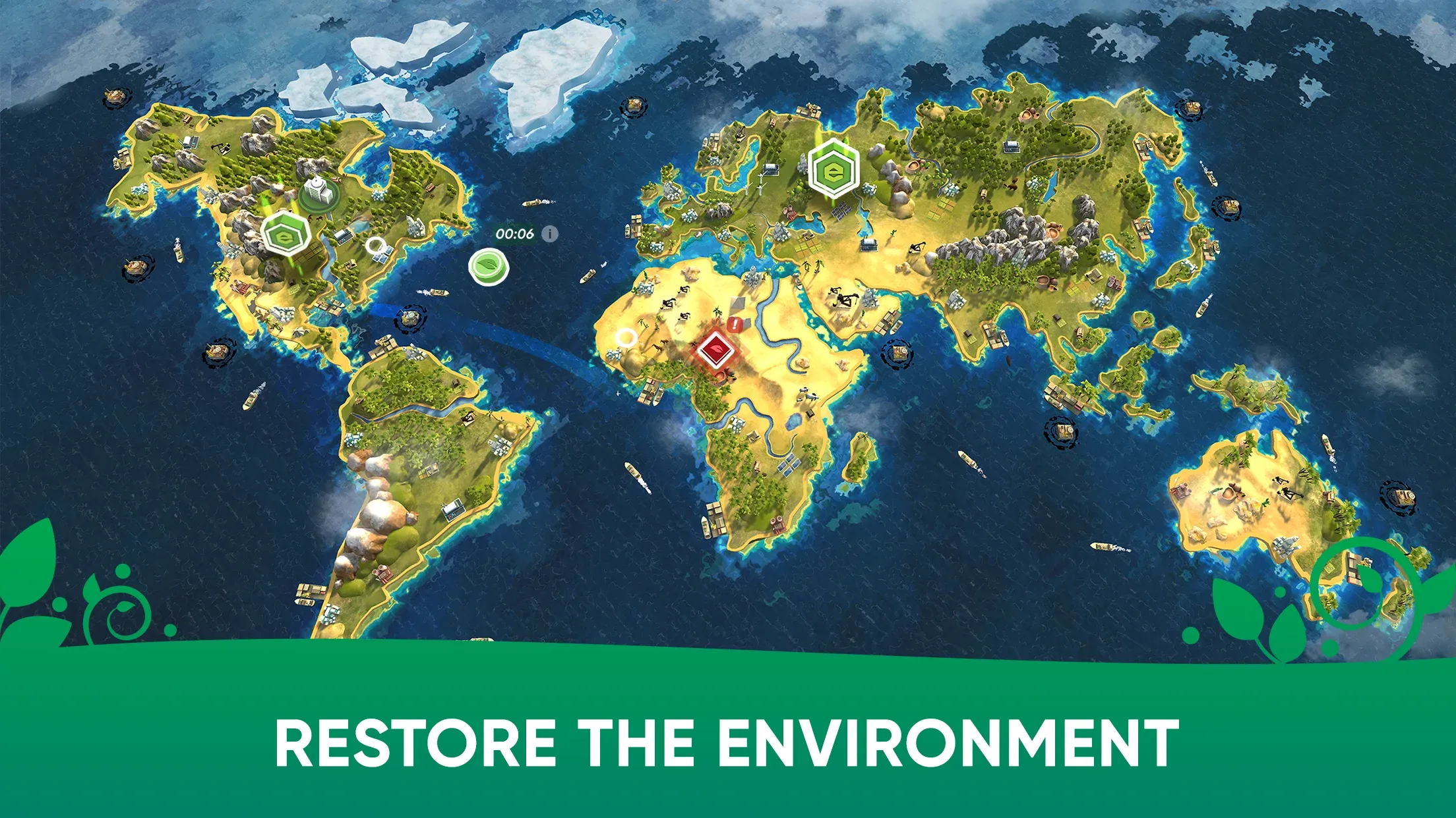ECO inc. Save the Earth v1.3.3 APK Мод (Бесплатные улучшения) Screenshot 1