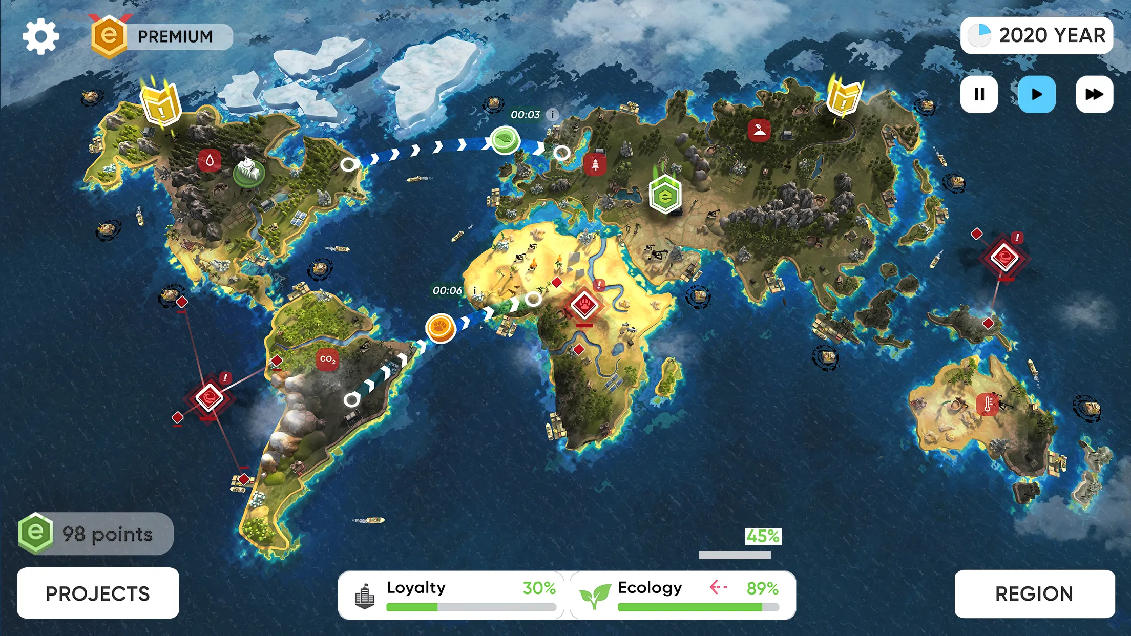 ECO inc. Save the Earth v1.3.3 APK Мод (Бесплатные улучшения) Screenshot 4
