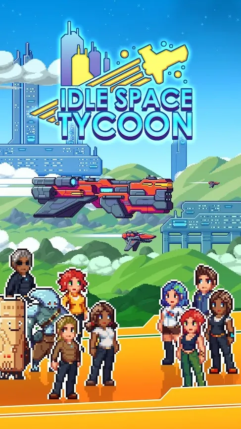 Idle Space Tycoon – Incremental Zen Game [мод: много денег] Screenshot 1