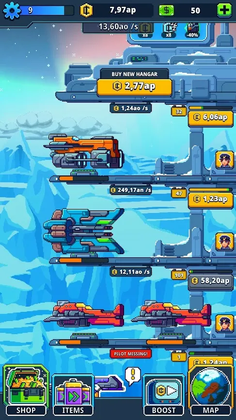 Idle Space Tycoon – Incremental Zen Game [мод: много денег] Screenshot 2