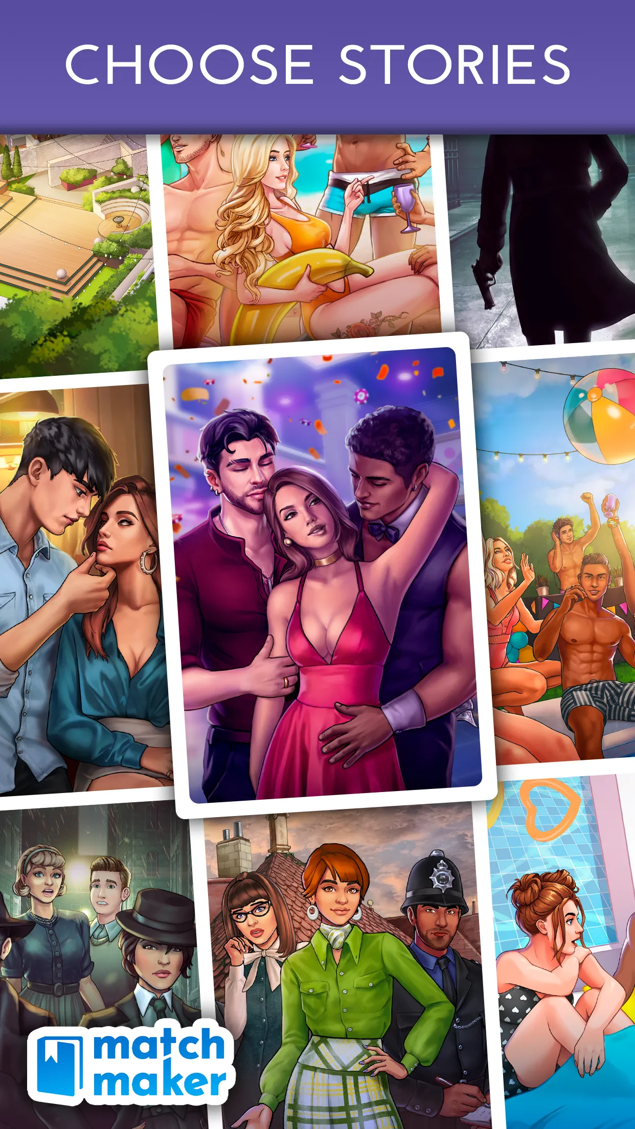 Matchmaker: Choose Your Story v1.1.9 APK Мод (Много бриллиантов) Screenshot 1 Matchmaker: Choose Your Story v1.1.9 APK Мод (Много бриллиантов) Screenshot 1