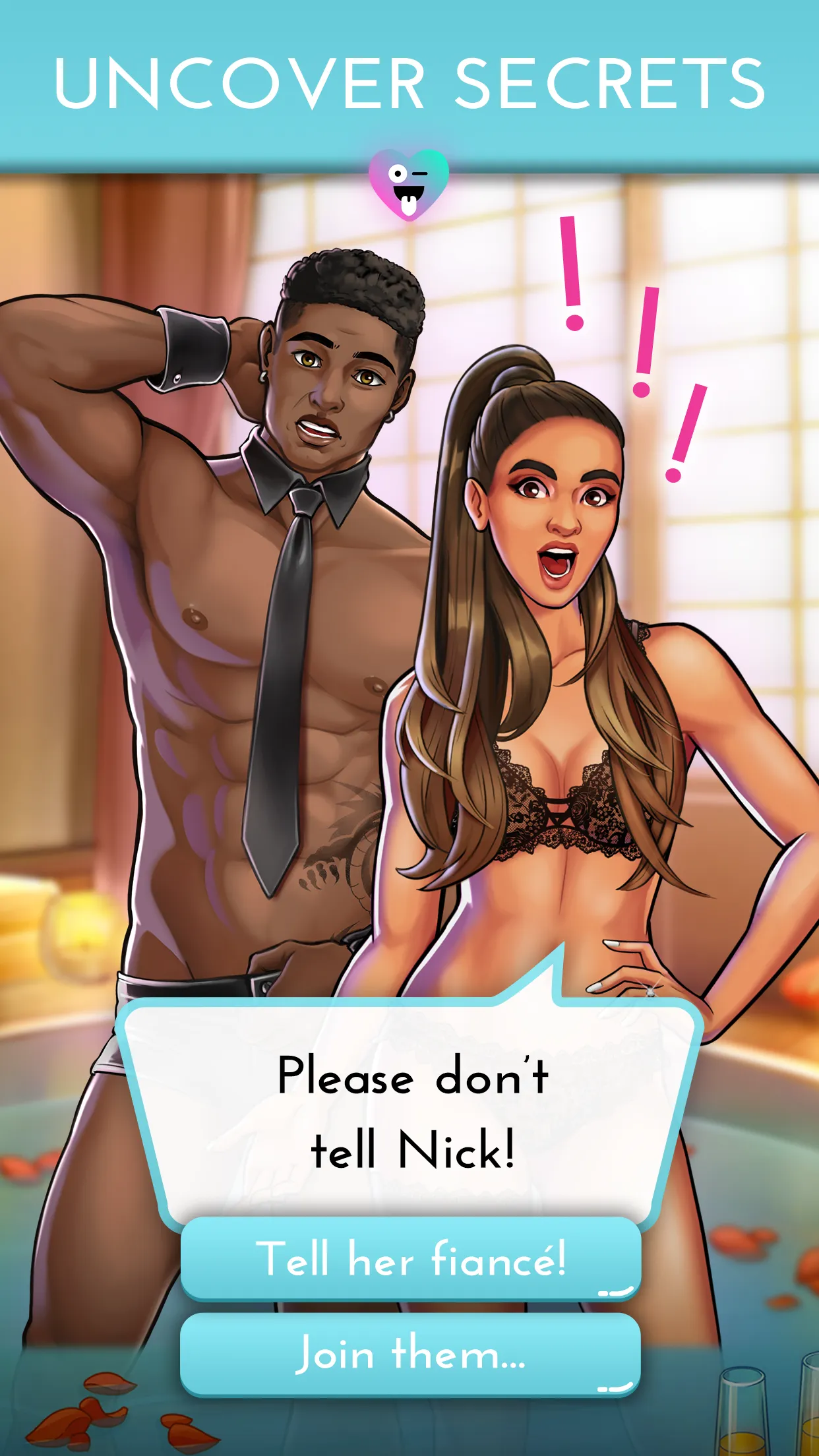 Matchmaker: Choose Your Story v1.1.9 APK Мод (Много бриллиантов) Screenshot 3 Matchmaker: Choose Your Story v1.1.9 APK Мод (Много бриллиантов) Screenshot 3