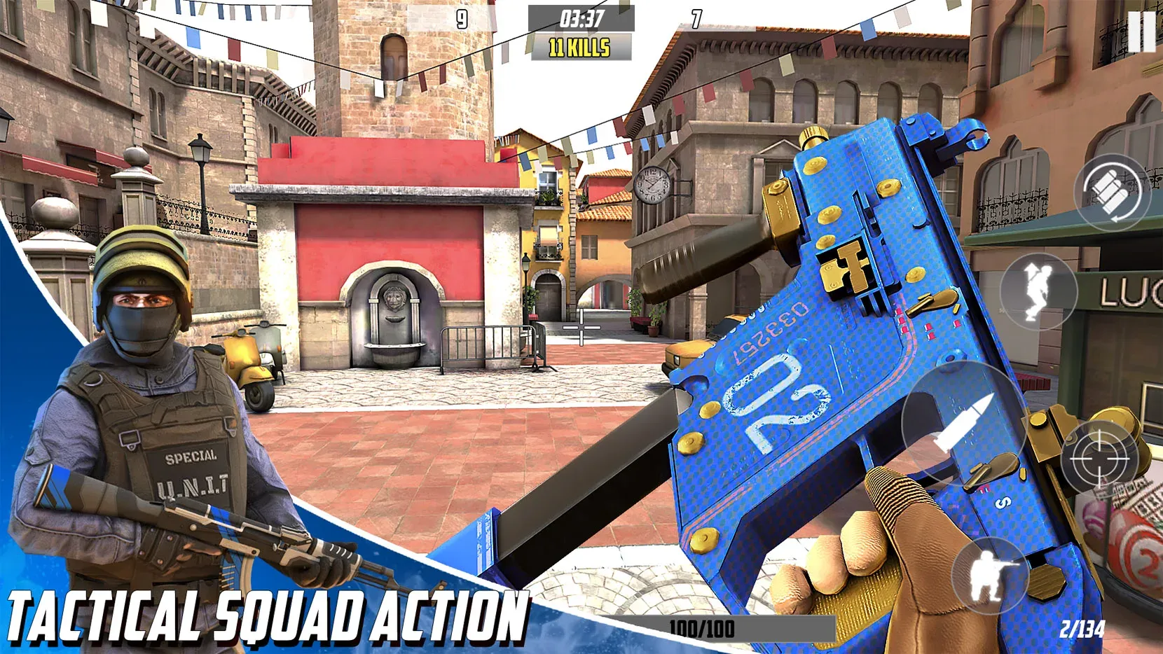 Hazmob FPS v2.18.27 APK Мод (Меню) Screenshot 1