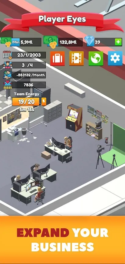 Idle Game Dev Empire [мод: много денег] Screenshot 3