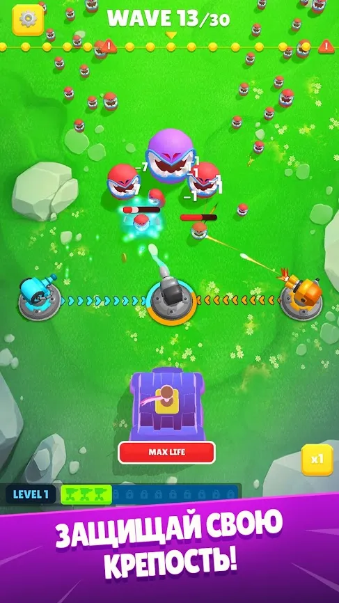 Auto Defense [мод: много денег] Screenshot 1