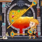 Скачать How to Loot - Pin Pull [мод: много денег] на Андроид