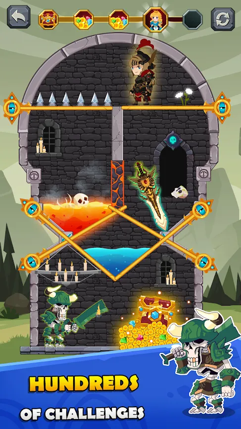How to Loot - Pin Pull [мод: много денег] Screenshot 3