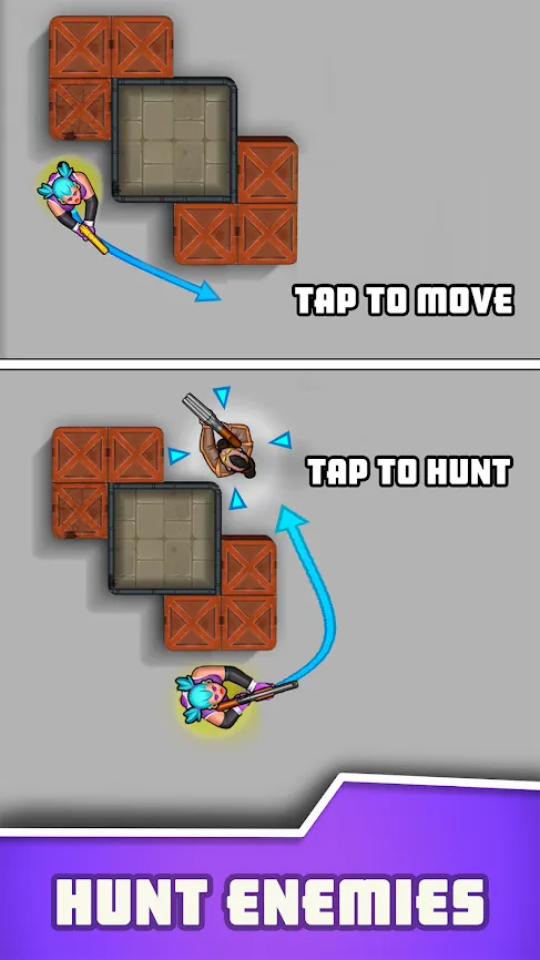 Hunter Assassin 2 v1.139 APK Мод (Много денег) Screenshot 1 Hunter Assassin 2 v1.139 APK Мод (Много денег) Screenshot 1