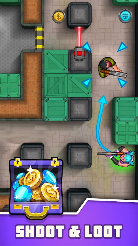 Hunter Assassin 2 v1.139 APK Мод (Много денег) Screenshot 2 Hunter Assassin 2 v1.139 APK Мод (Много денег) Screenshot 2