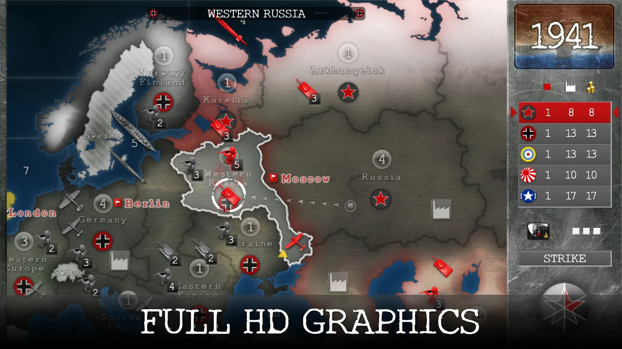 1941: World War Strategy [мод: полная версия] Screenshot 2