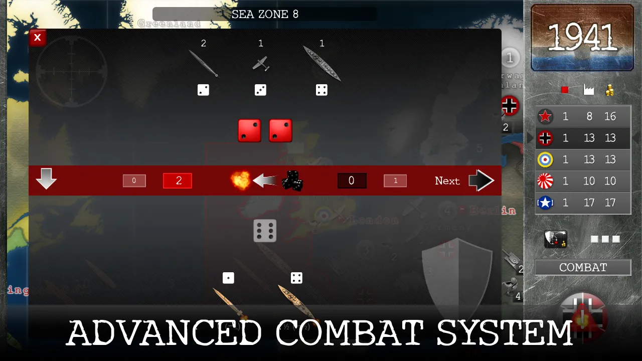1941: World War Strategy [мод: полная версия] Screenshot 3