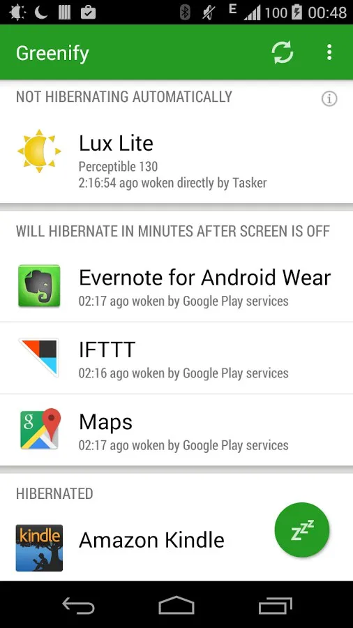 Greenify Screenshot 2
