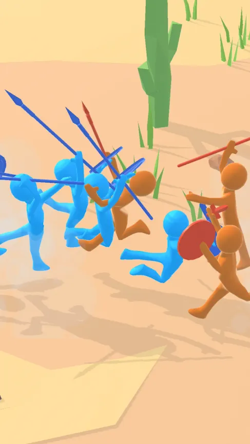 Big Battle 3D [мод: много денег] Screenshot 3