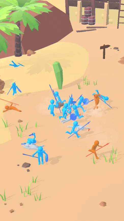 Big Battle 3D [мод: много денег] Screenshot 4