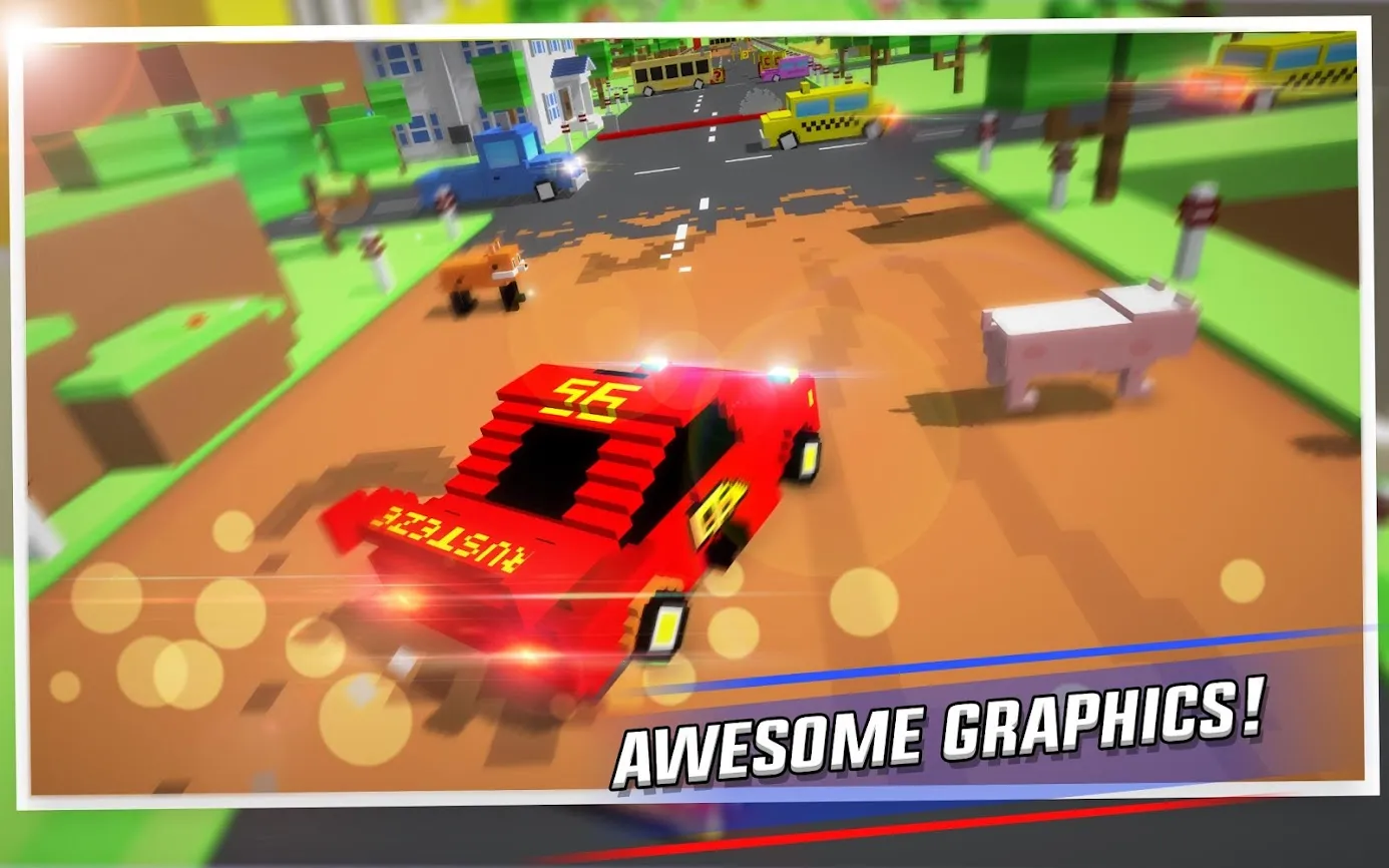 Crossy Brakes: Blocky Road Fun [мод: много денег] Screenshot 2