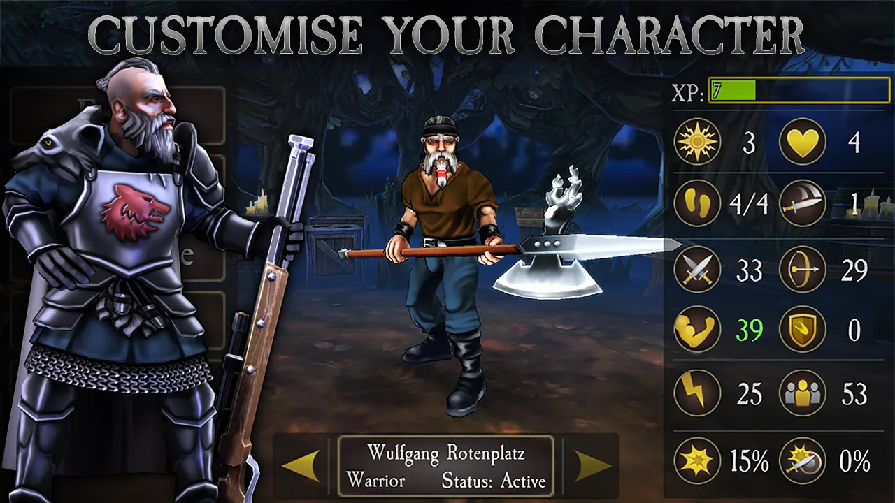 Mordheim: Warband Skirmish [мод: много денег] Screenshot 1