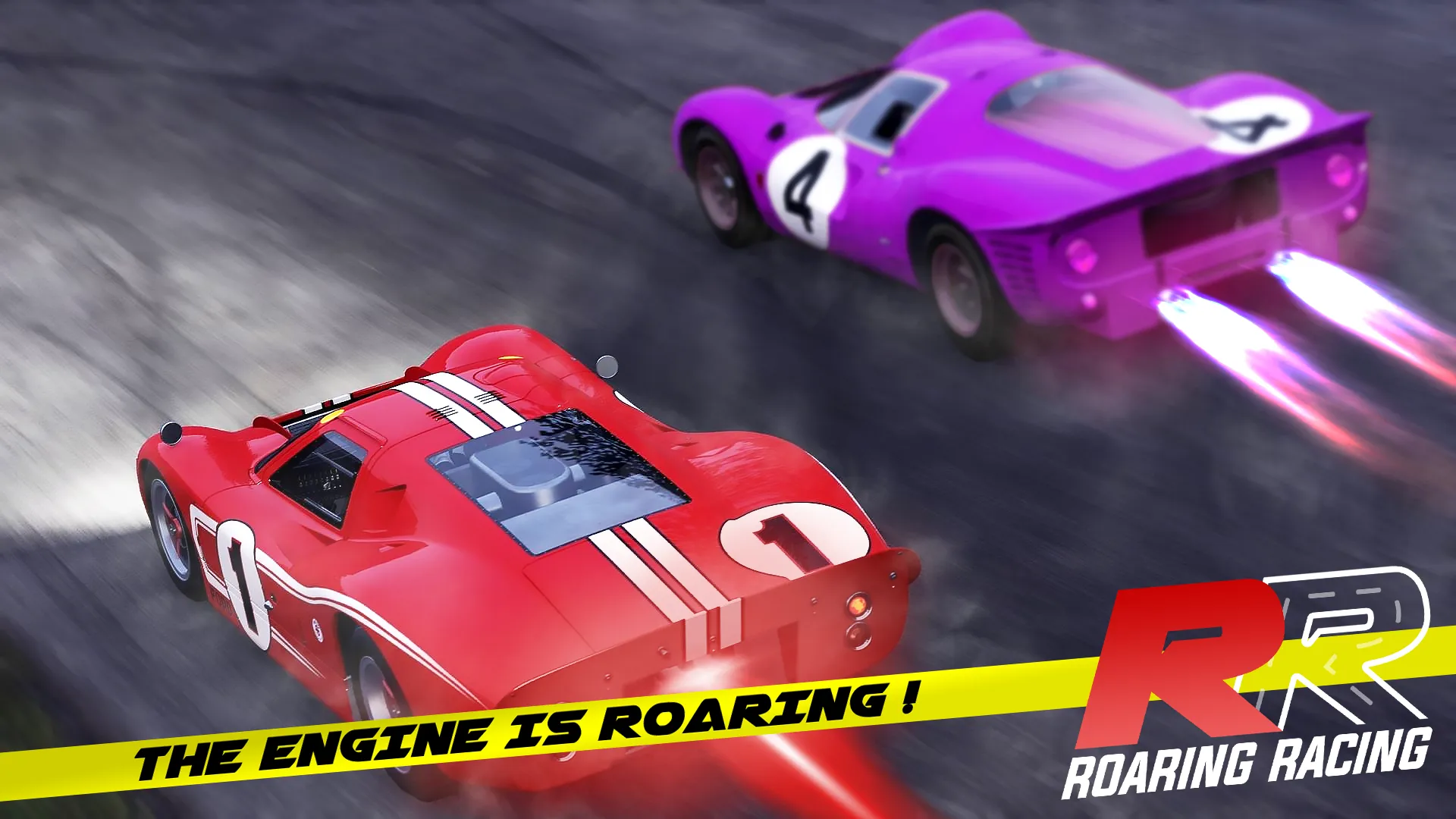 Roaring Racing [мод: много денег] Screenshot 2