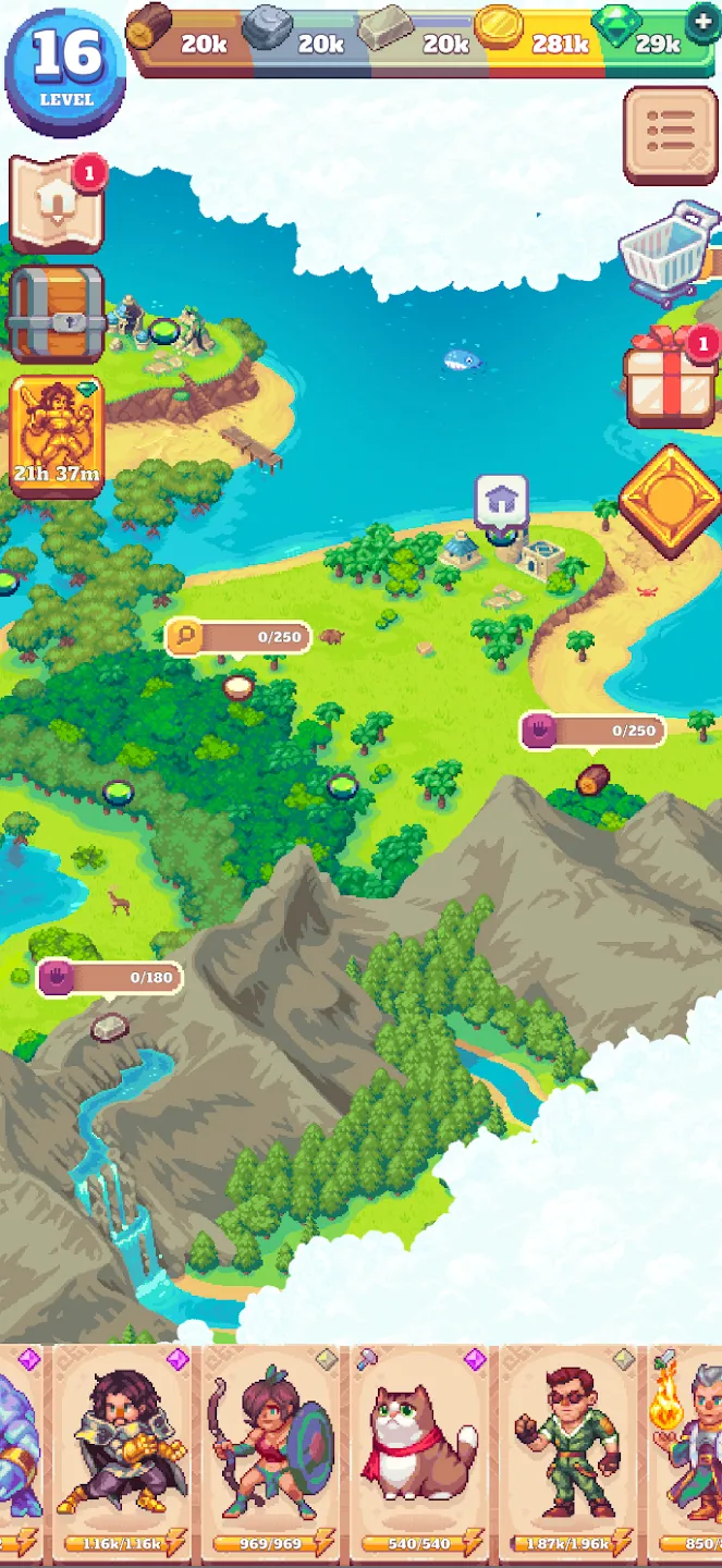 Tinker Island 2 v1.2.10 APK Мод (Много денег) Screenshot 5