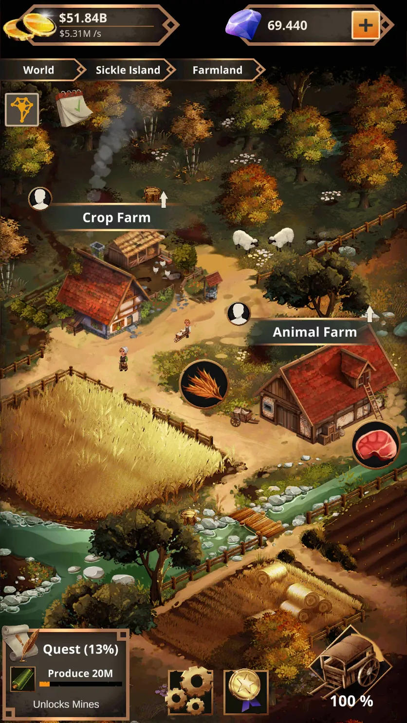 Idle Trading Empire [мод: много денег] Screenshot 2