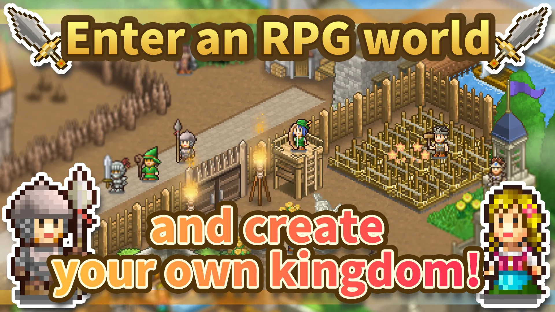 Kingdom Adventurers v2.6.2 APK Мод (Много денег) Screenshot 1