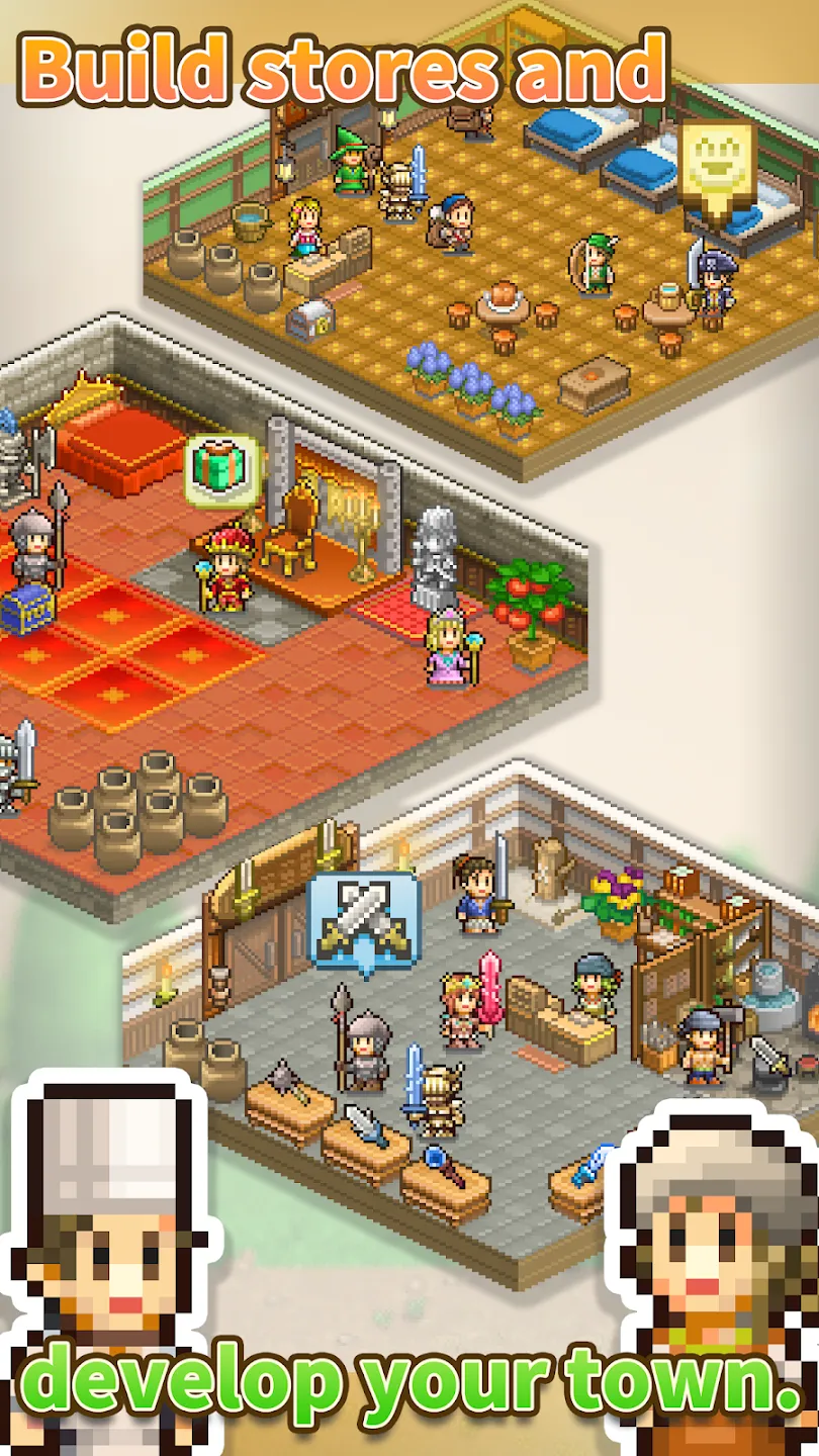 Kingdom Adventurers v2.6.2 APK Мод (Много денег) Screenshot 5