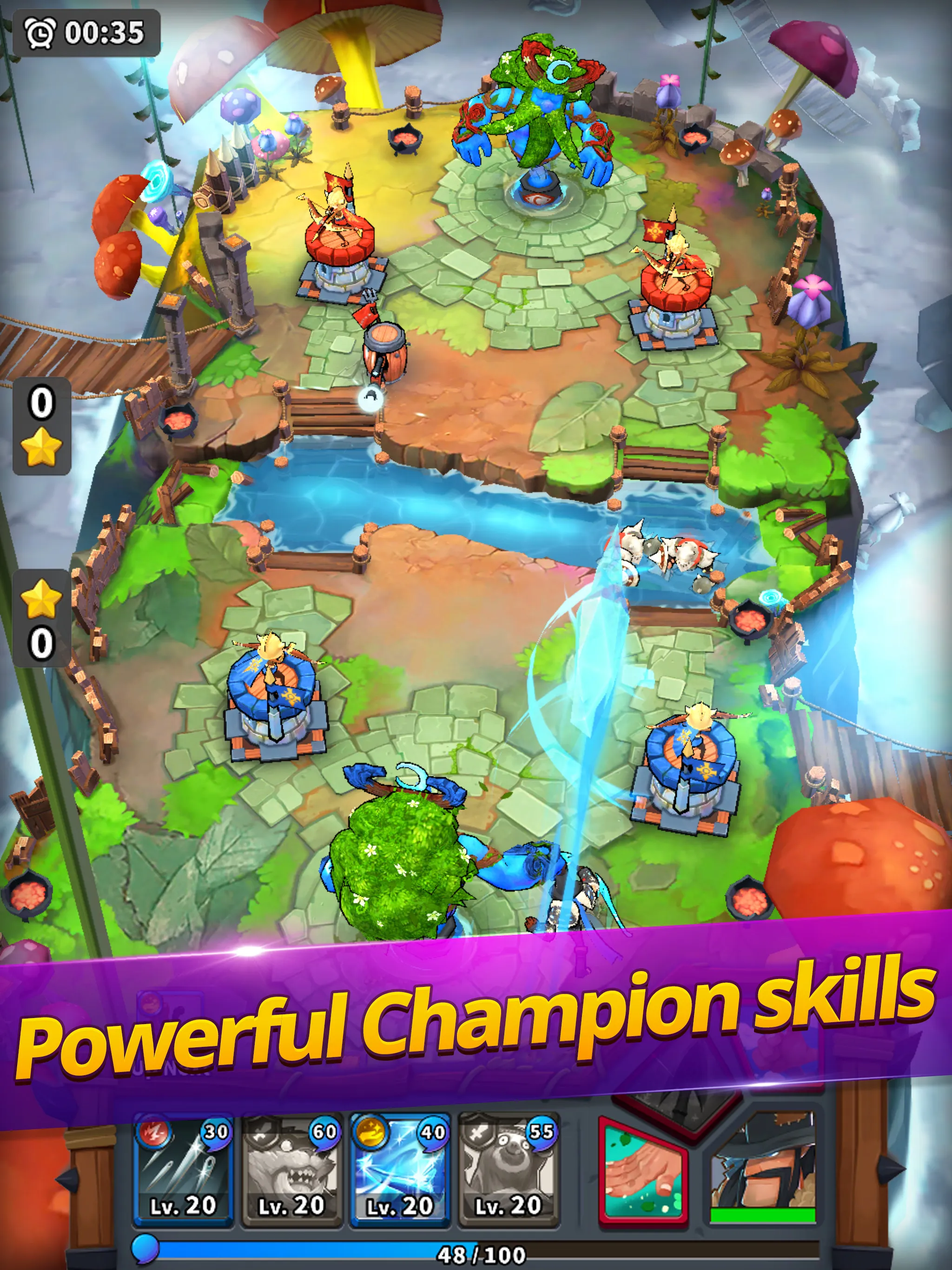 Nano Legends [мод: много маны] Screenshot 3