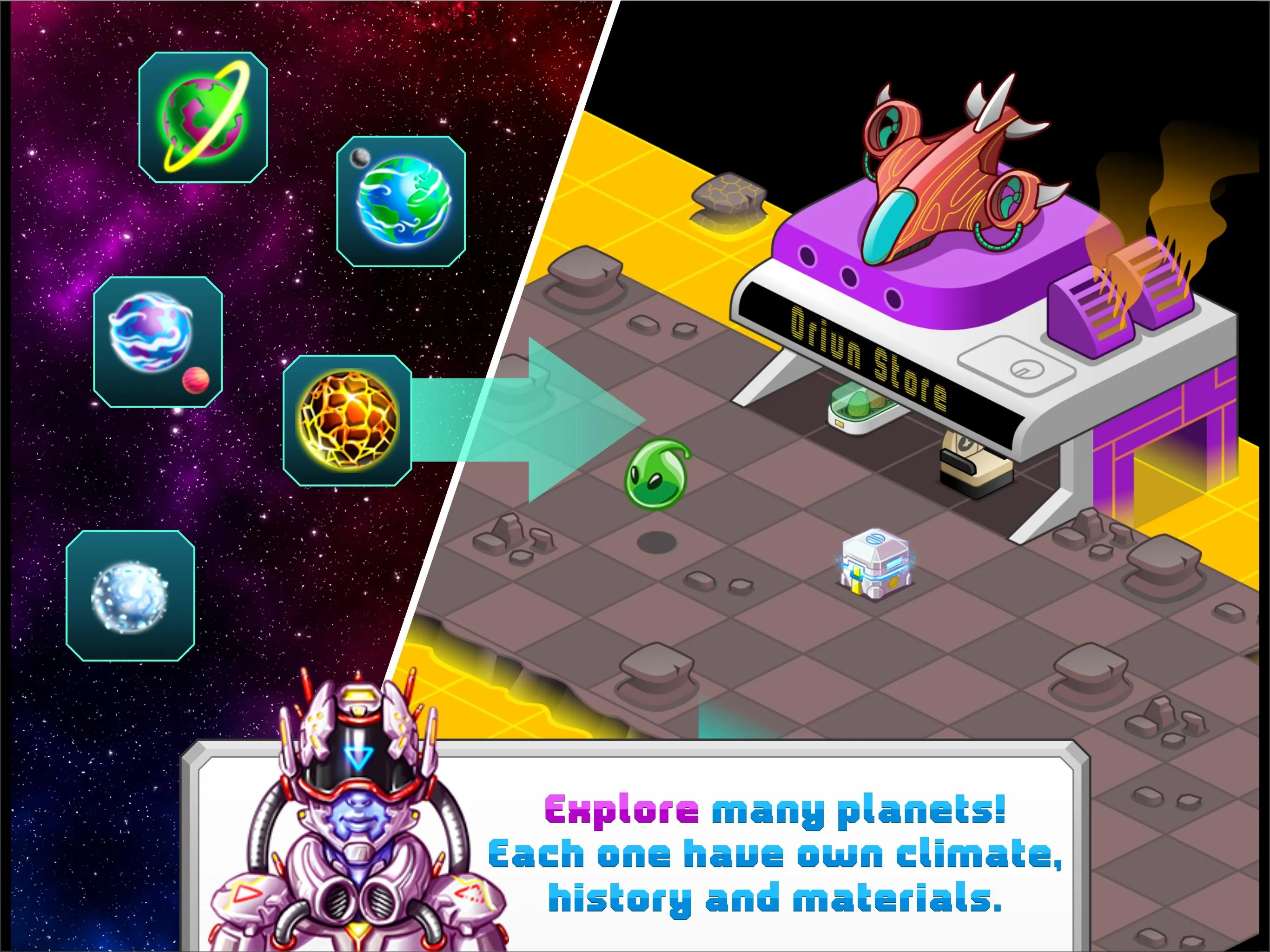 Space Life [мод: бесплатные покупки] Screenshot 4
