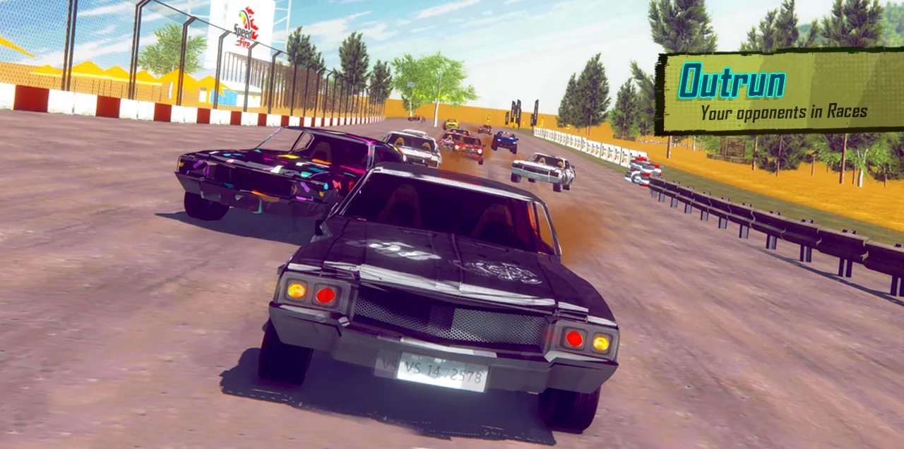 Demolition Derby 4 [мод: много денег] Screenshot 2