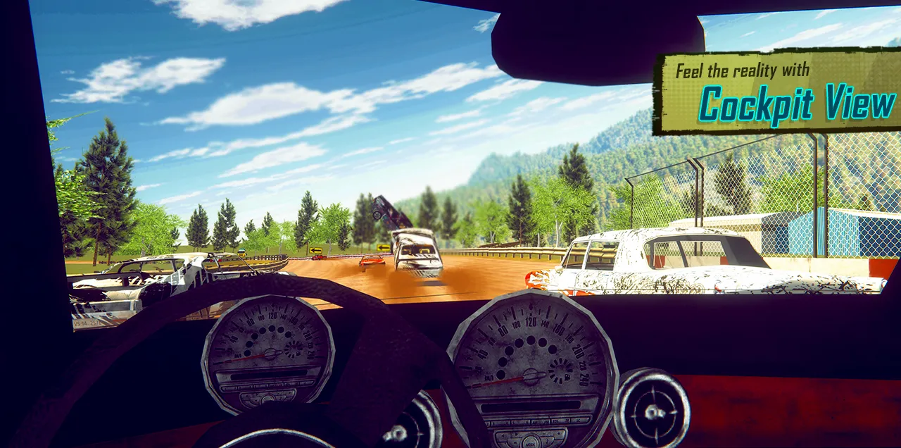 Demolition Derby 4 [мод: много денег] Screenshot 3
