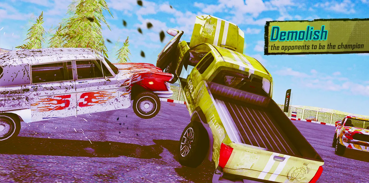 Demolition Derby 4 [мод: много денег] Screenshot 5