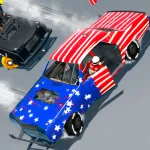 Скачать Demolition Derby Multiplayer [мод: много денег] на Андроид